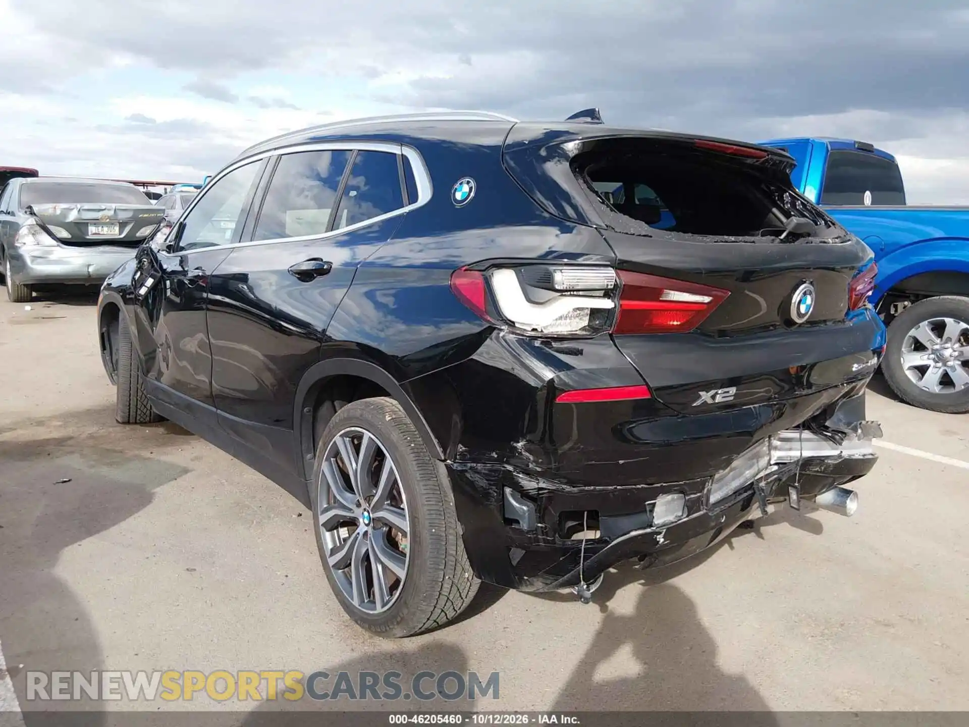 3 Фотография поврежденного автомобиля WBXYH9C00M5S75391 BMW X2 2021