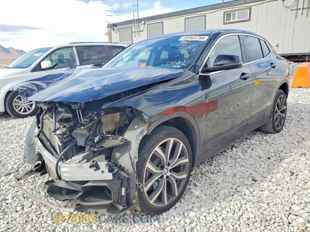 1 Photograph of a damaged car WBXYH9C00M5T03707 BMW X2 2021