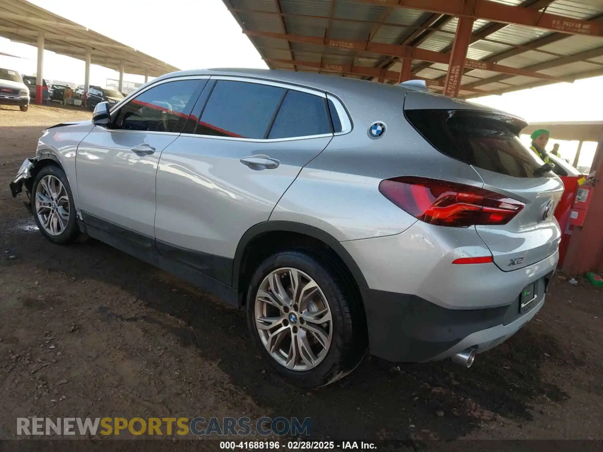 3 Photograph of a damaged car WBXYH9C01M5S45641 BMW X2 2021