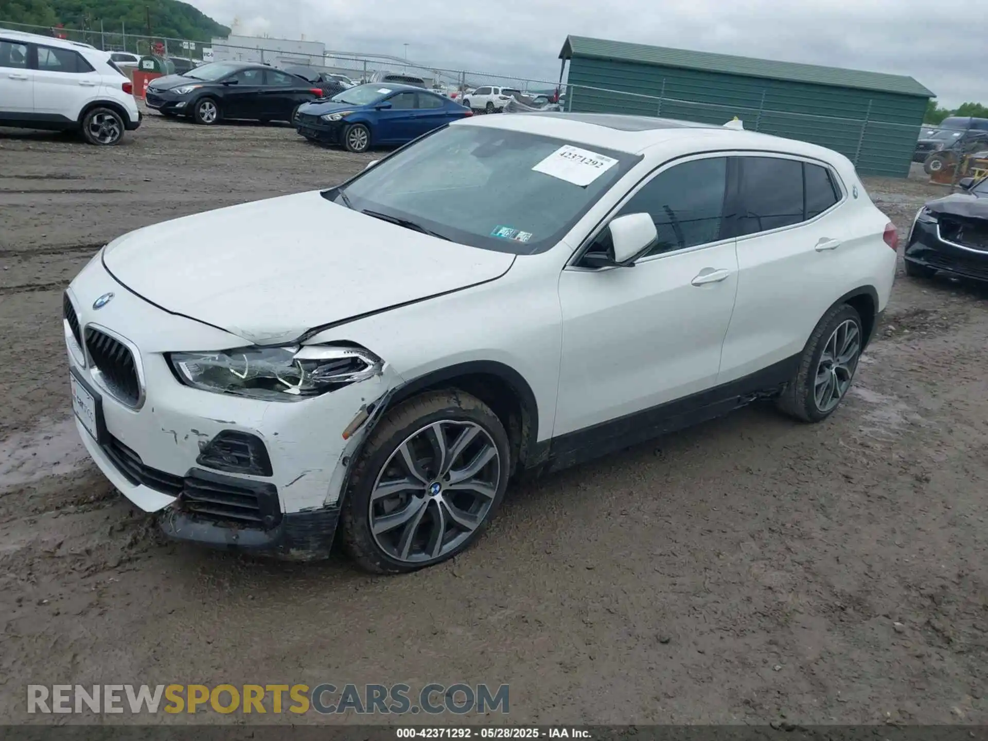 2 Фотография поврежденного автомобиля WBXYH9C04M5S75877 BMW X2 2021