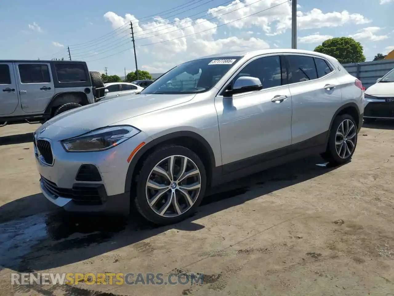 1 Фотография поврежденного автомобиля WBXYH9C06M5S54903 BMW X2 2021