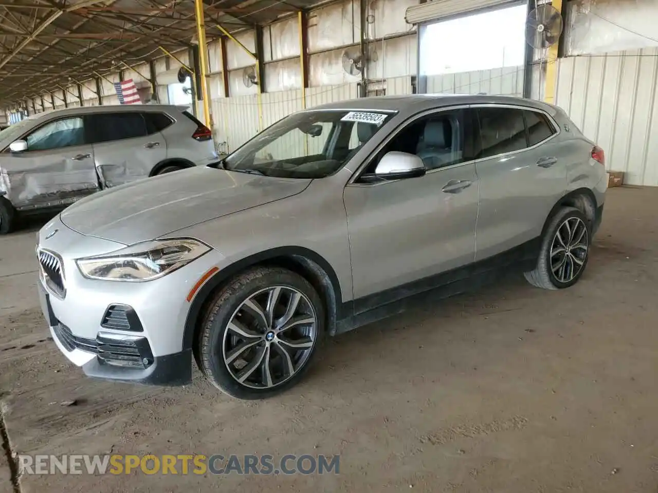 1 Photograph of a damaged car WBXYH9C07M5T03462 BMW X2 2021