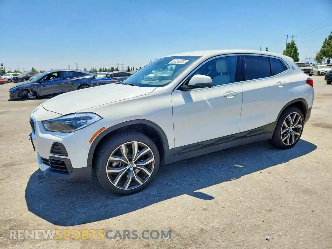 1 Photograph of a damaged car WBXYH9C08M5S56281 BMW X2 2021