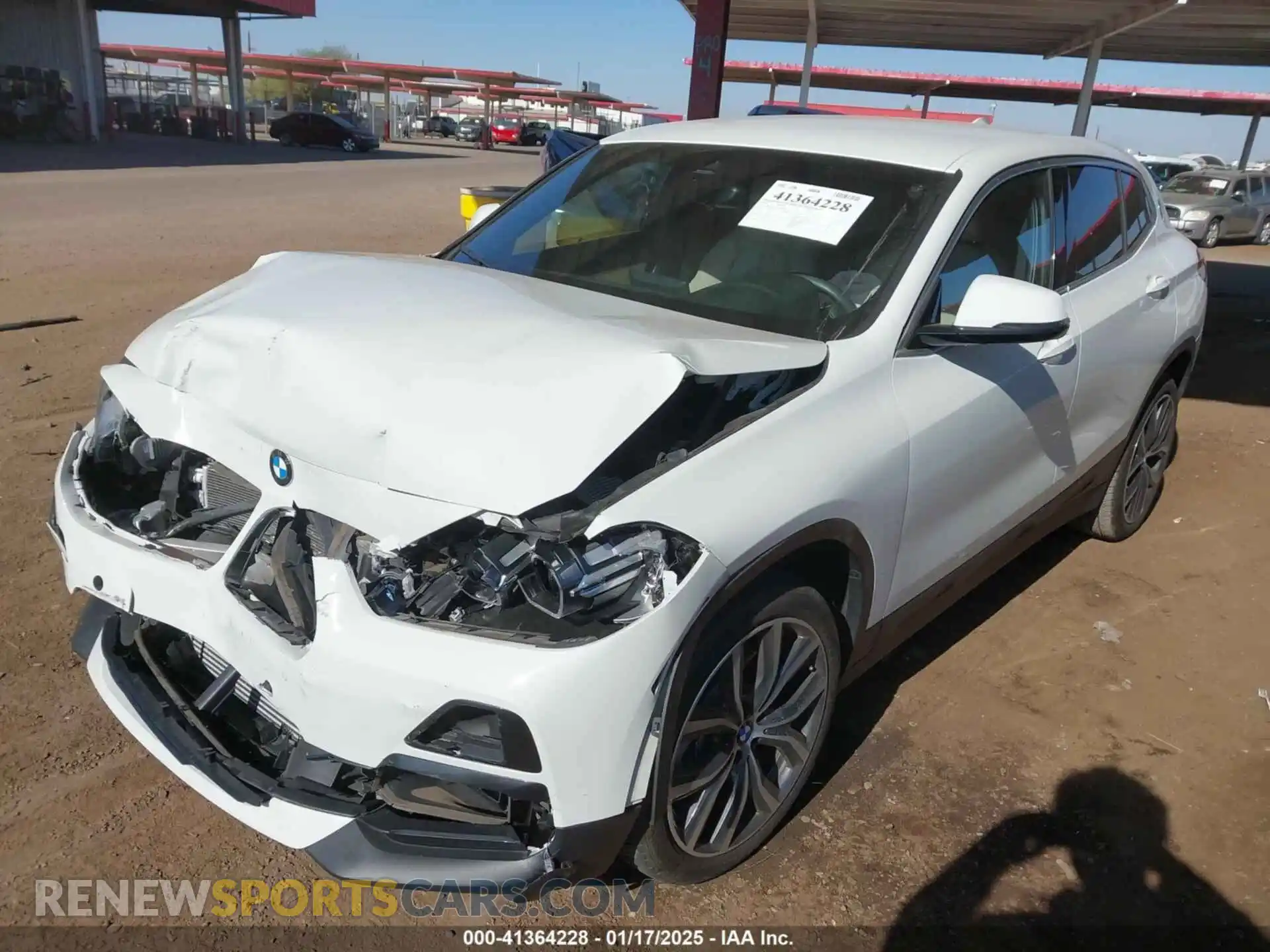 2 Photograph of a damaged car WBXYH9C0XM5S19815 BMW X2 2021