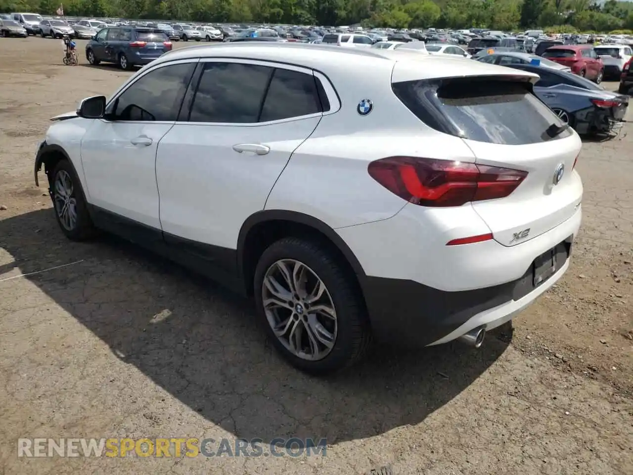 2 Photograph of a damaged car WBXYJ1C01M5T03270 BMW X2 2021