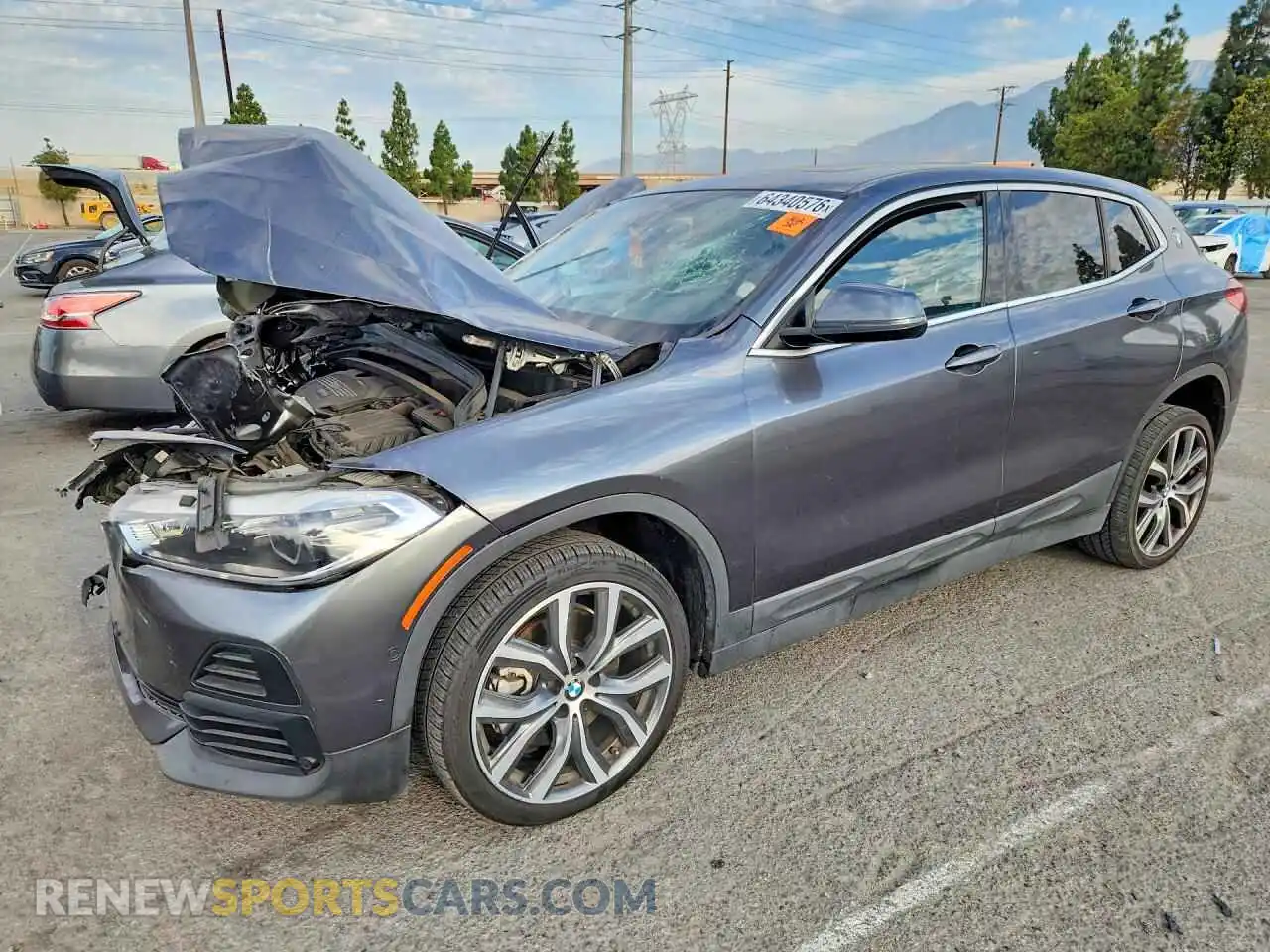 1 Photograph of a damaged car WBXYJ1C02M5T08946 BMW X2 2021