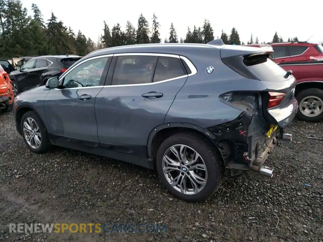 2 Photograph of a damaged car WBXYJ1C04M5S24918 BMW X2 2021