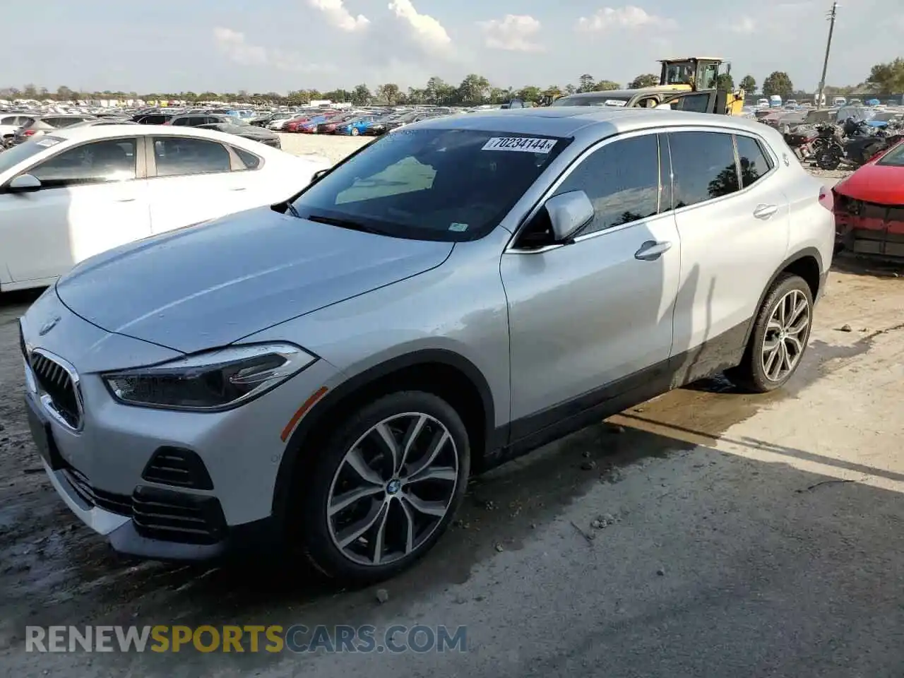 1 Photograph of a damaged car WBXYJ1C07M5S52616 BMW X2 2021