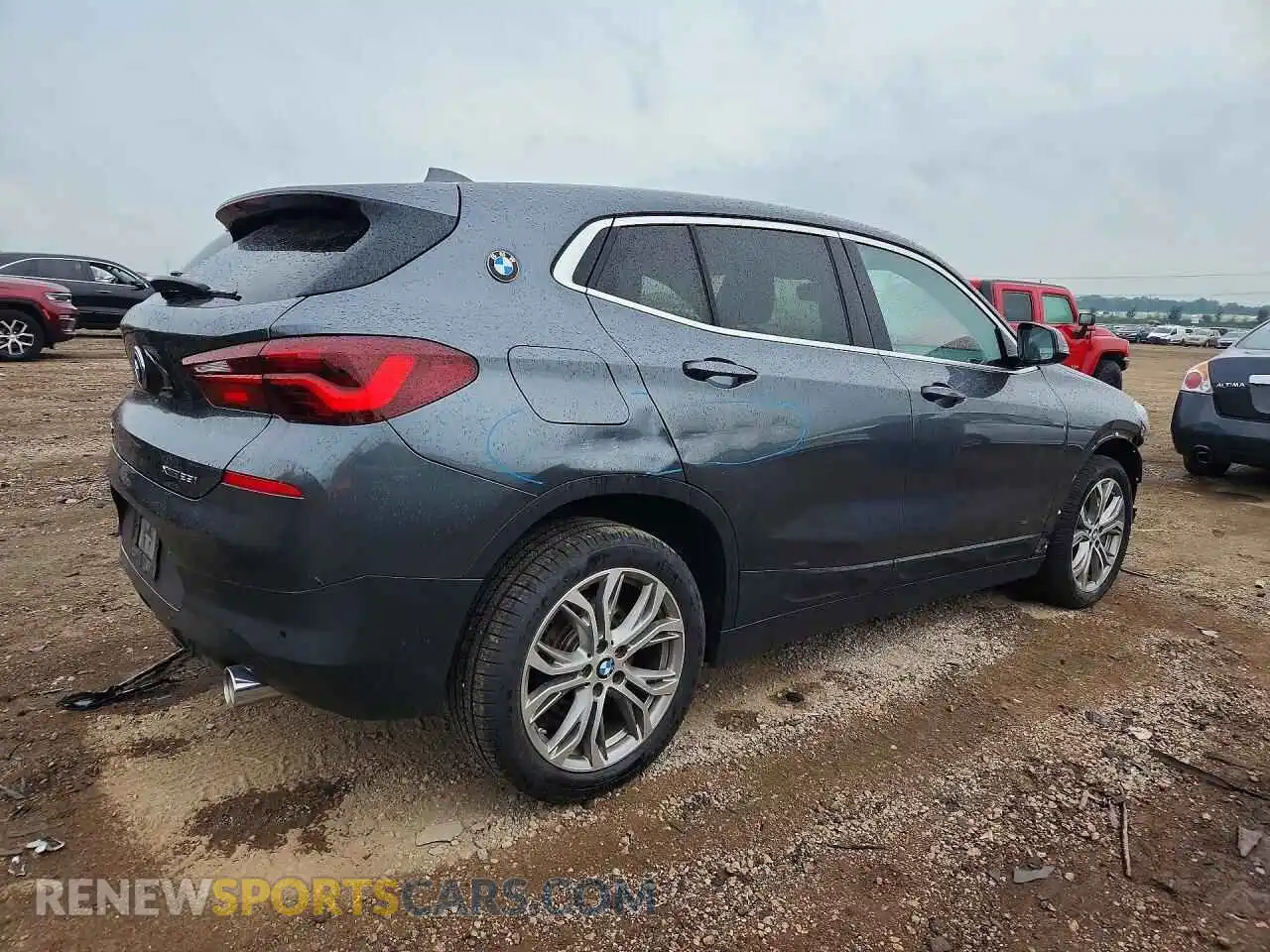 3 fotografías del automóvil dañado WBXYJ1C07M5T00826 BMW X2 2021