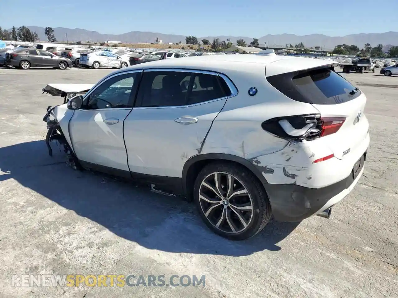 2 Photograph of a damaged car WBXYH9C07N5U58093 BMW X2 2022