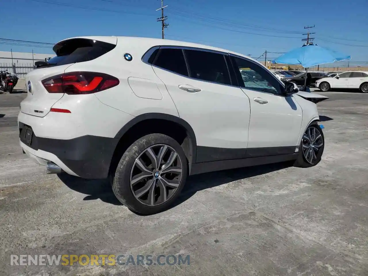 3 Photograph of a damaged car WBXYH9C07N5U58093 BMW X2 2022