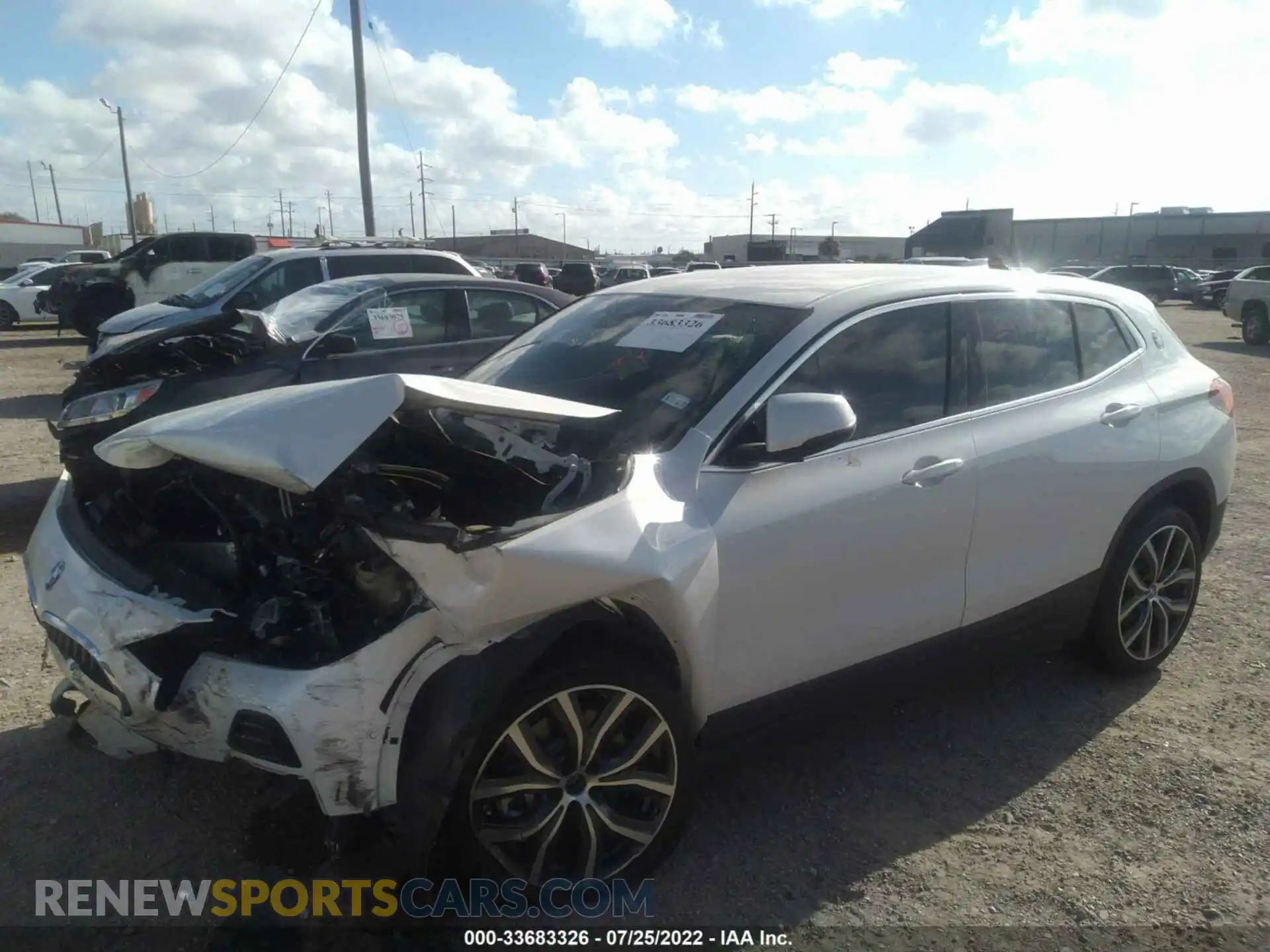 2 Photograph of a damaged car WBXYH9C09N5U36094 BMW X2 2022