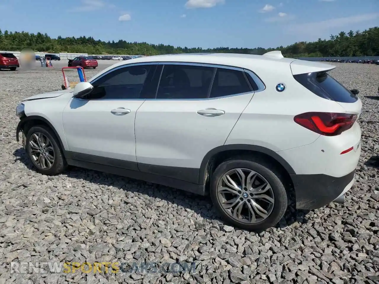 2 Photograph of a damaged car WBXYJ1C07N5U29893 BMW X2 2022