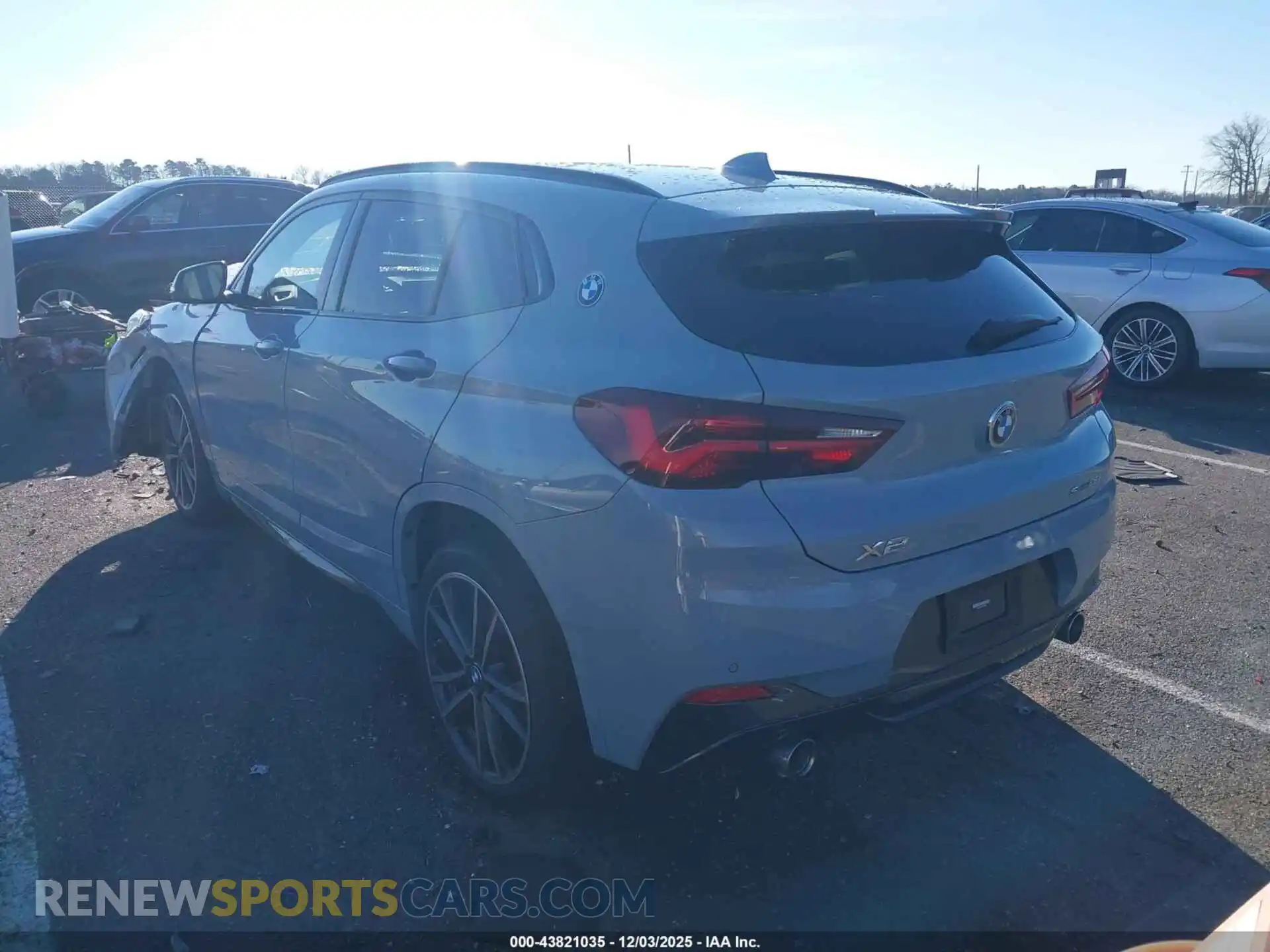3 Photograph of a damaged car WBXYH9C01P5V56989 BMW X2 2023