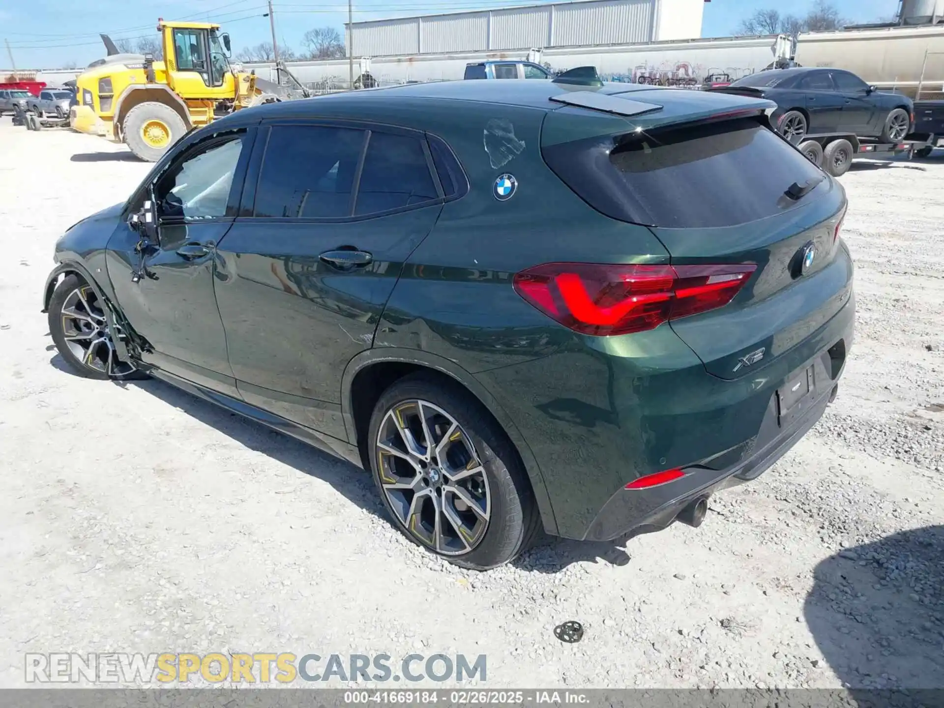 3 Photograph of a damaged car WBXYH9C03P5V36629 BMW X2 2023