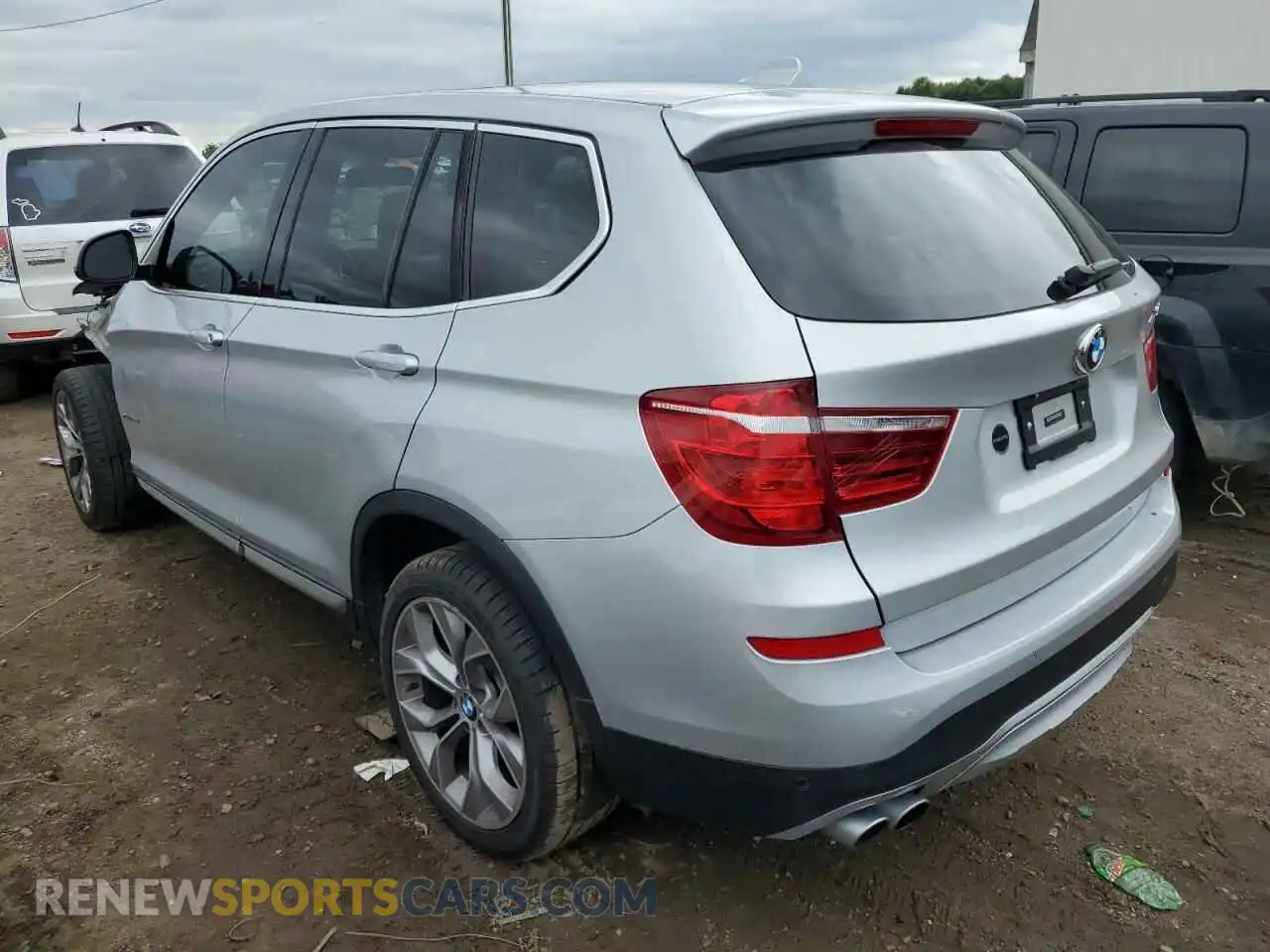 3 Фотография поврежденного автомобиля 5UXWX9C3XH0T19240 BMW X3 2017