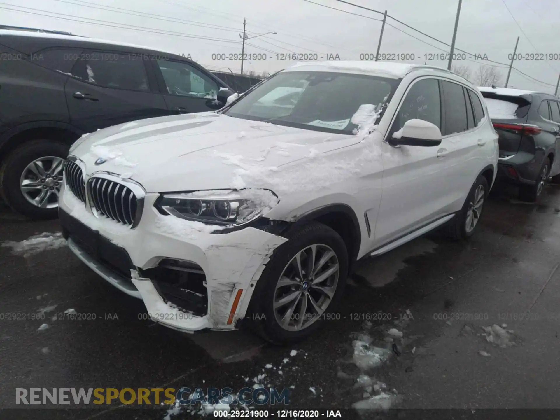 2 Photograph of a damaged car 5UXTR7C50KLE96066 BMW X3 2019