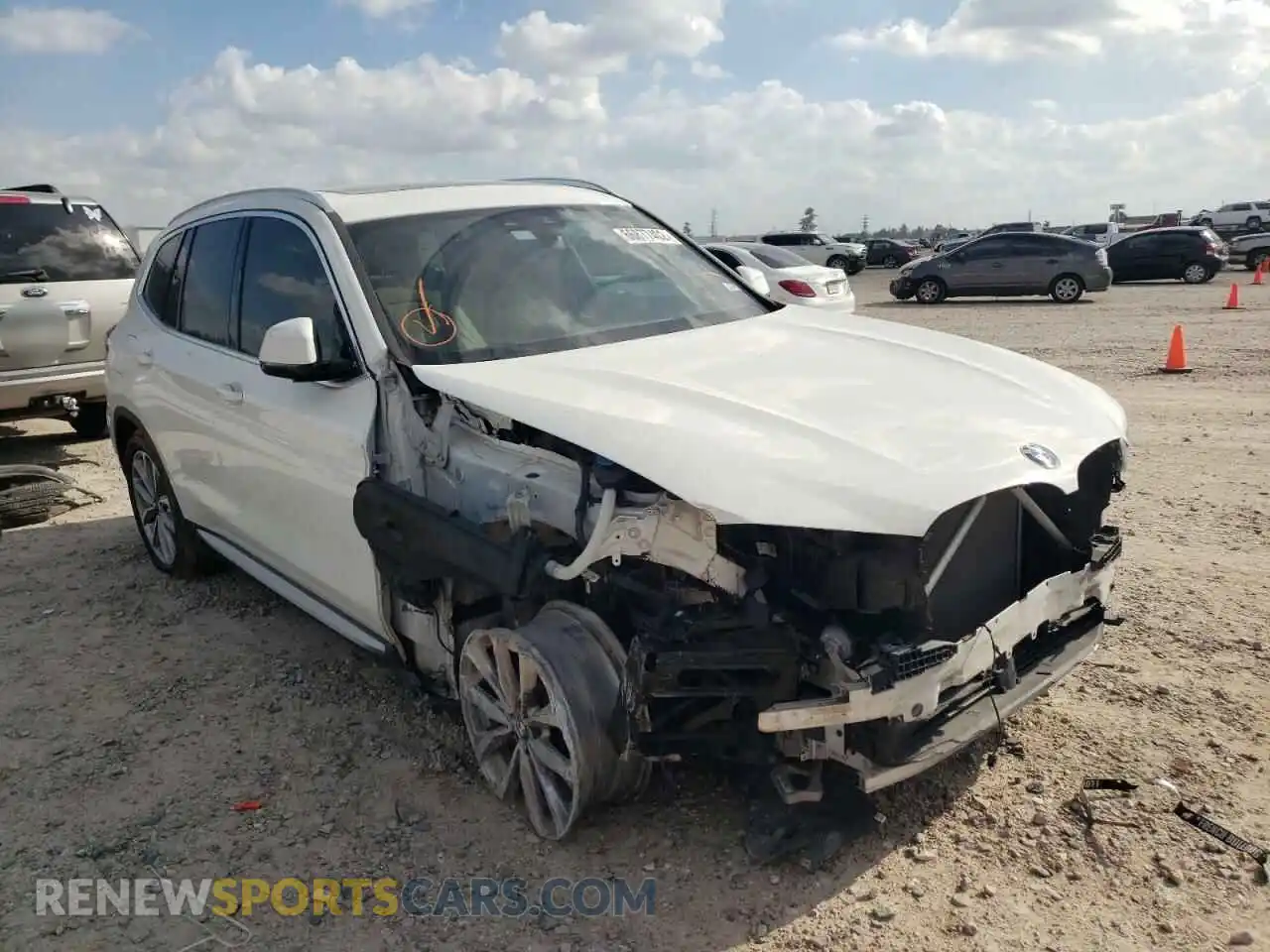 1 fotografías del automóvil dañado 5UXTR7C50KLE96505 BMW X3 2019