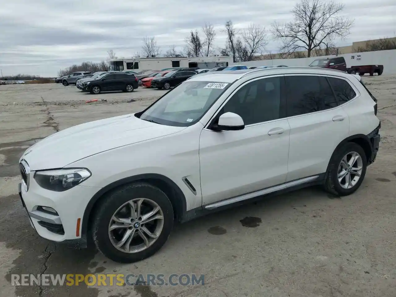 1 Photograph of a damaged car 5UXTR7C50KLF25081 BMW X3 2019