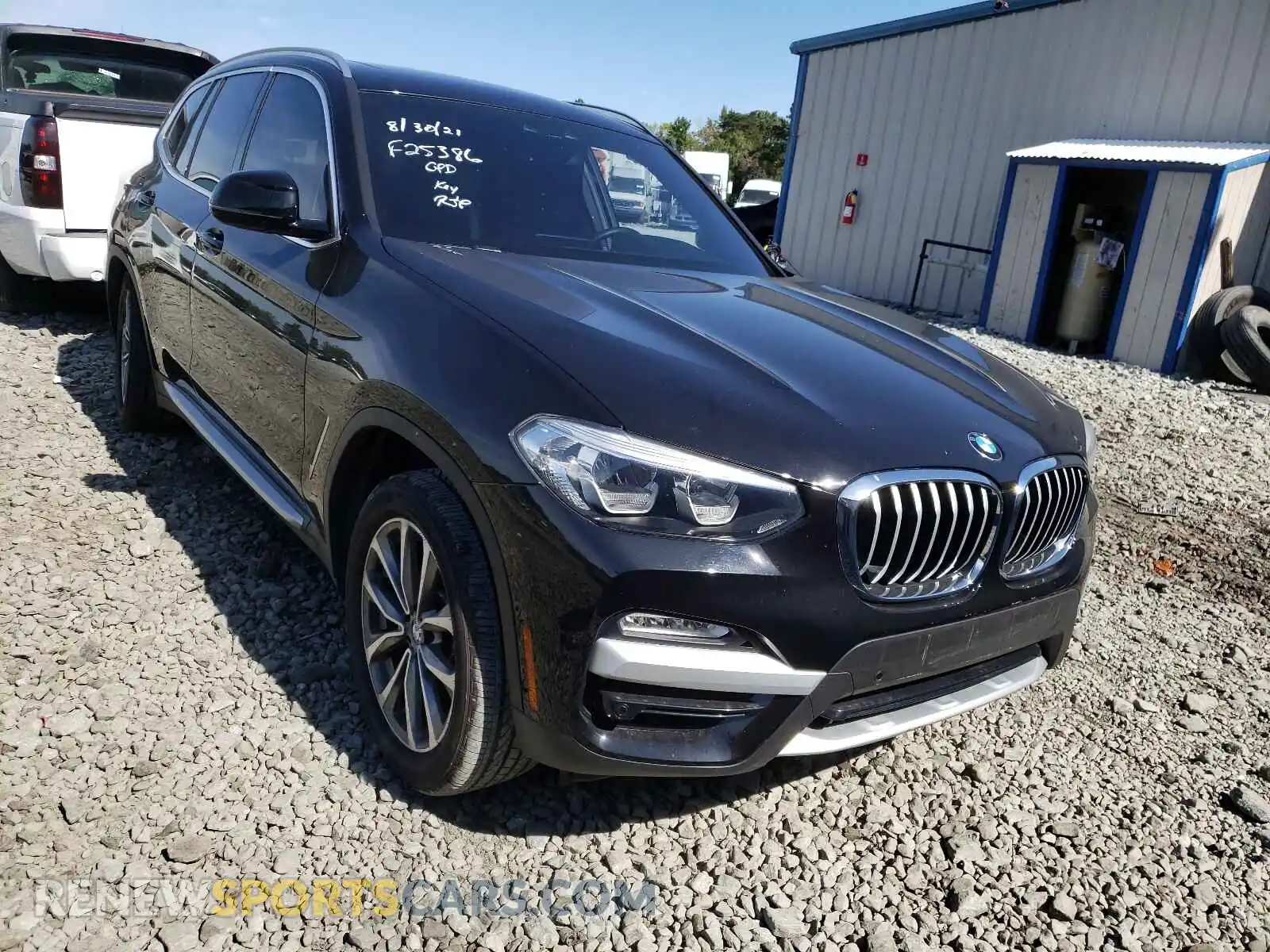 1 Photograph of a damaged car 5UXTR7C50KLF25386 BMW X3 2019