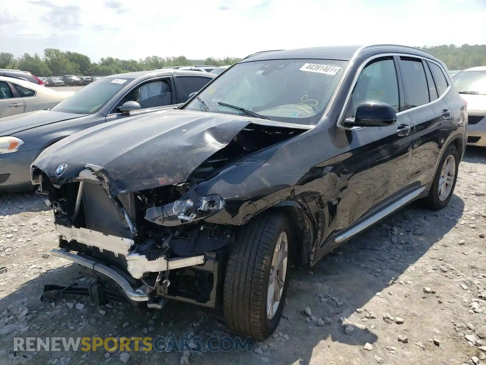 2 Photograph of a damaged car 5UXTR7C50KLF27851 BMW X3 2019