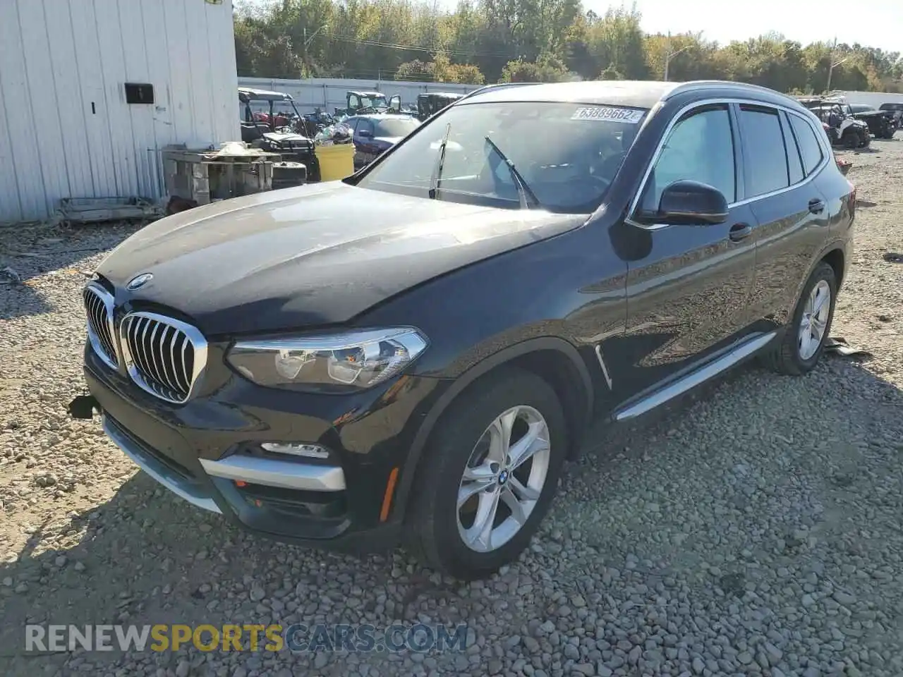 2 Photograph of a damaged car 5UXTR7C50KLF28496 BMW X3 2019