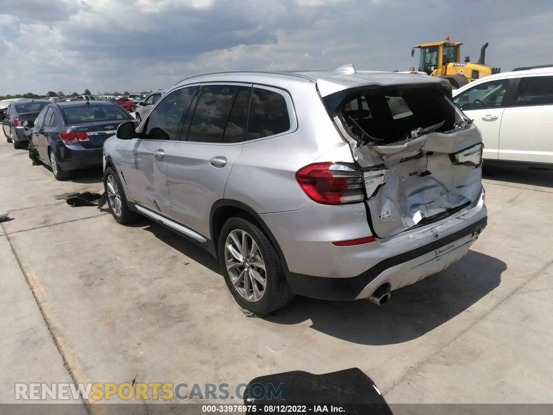3 Photograph of a damaged car 5UXTR7C50KLF35576 BMW X3 2019