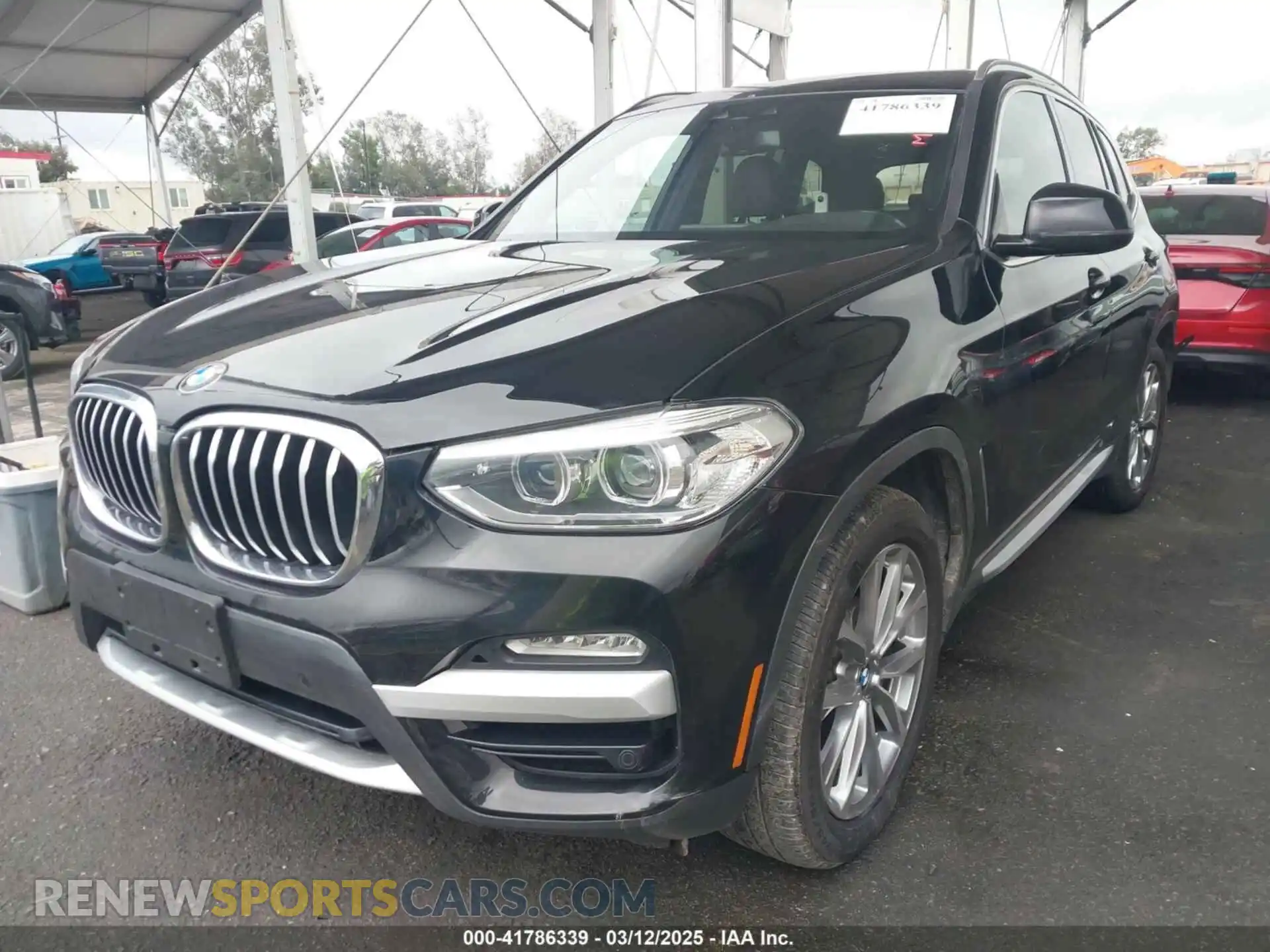 2 Photograph of a damaged car 5UXTR7C50KLR44299 BMW X3 2019