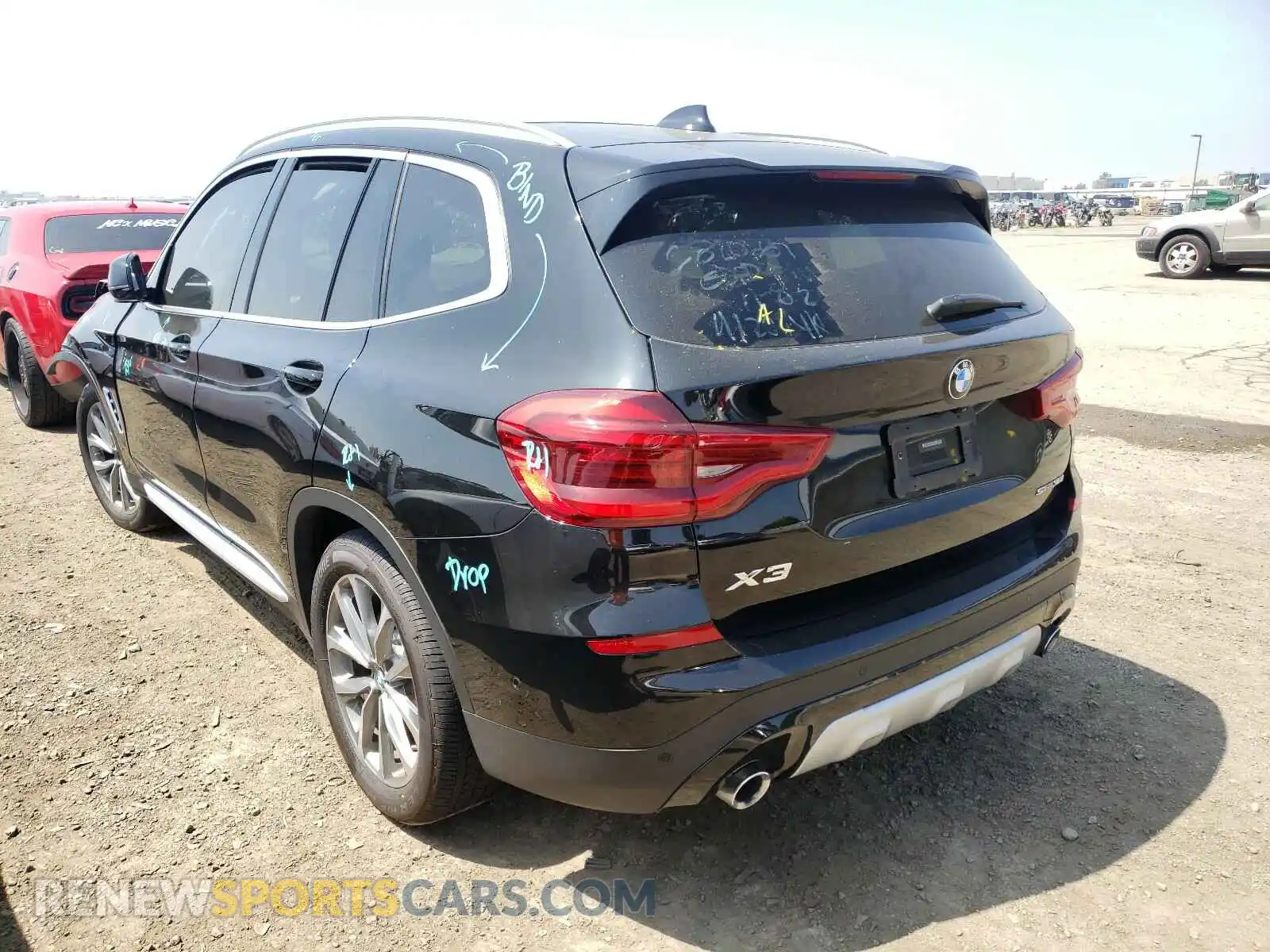 3 Photograph of a damaged car 5UXTR7C50KLR49471 BMW X3 2019