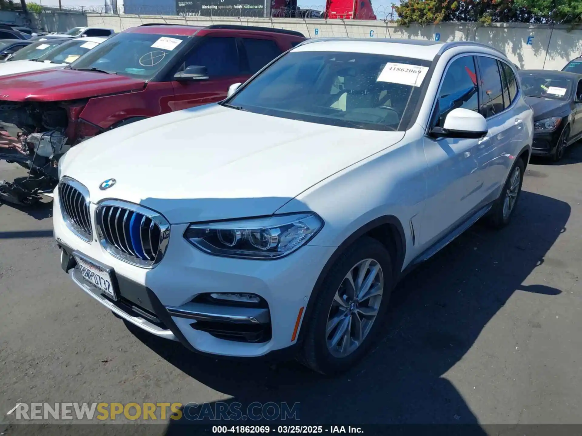 2 Photograph of a damaged car 5UXTR7C50KLR53777 BMW X3 2019