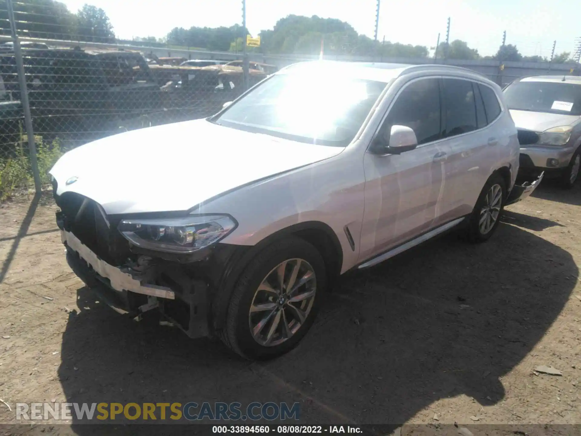 2 Photograph of a damaged car 5UXTR7C51KLE93421 BMW X3 2019