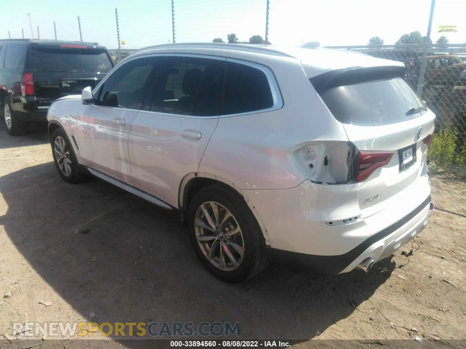 3 Photograph of a damaged car 5UXTR7C51KLE93421 BMW X3 2019