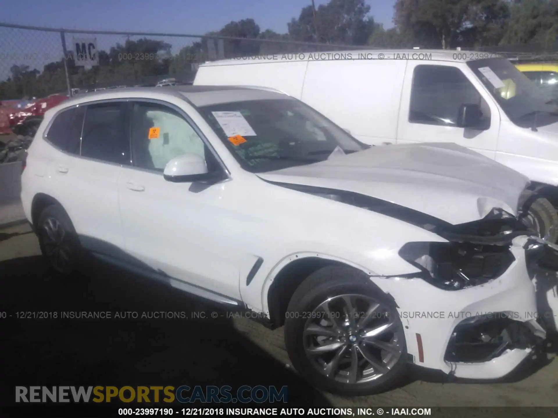 1 Photograph of a damaged car 5UXTR7C51KLE94715 BMW X3 2019