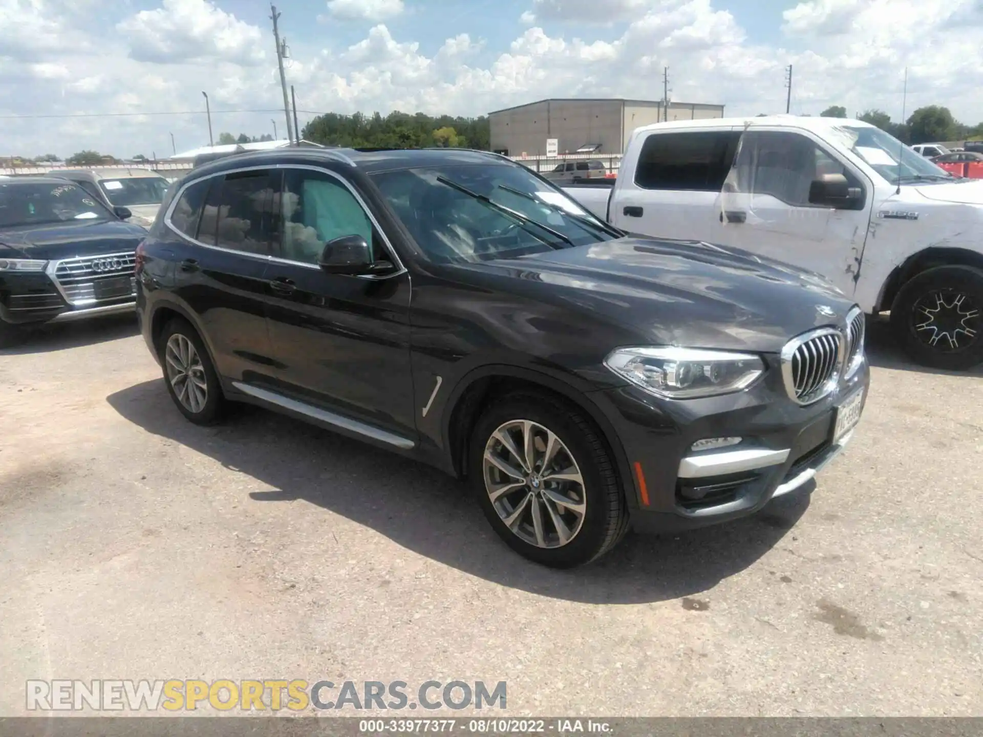 1 Photograph of a damaged car 5UXTR7C51KLF26224 BMW X3 2019