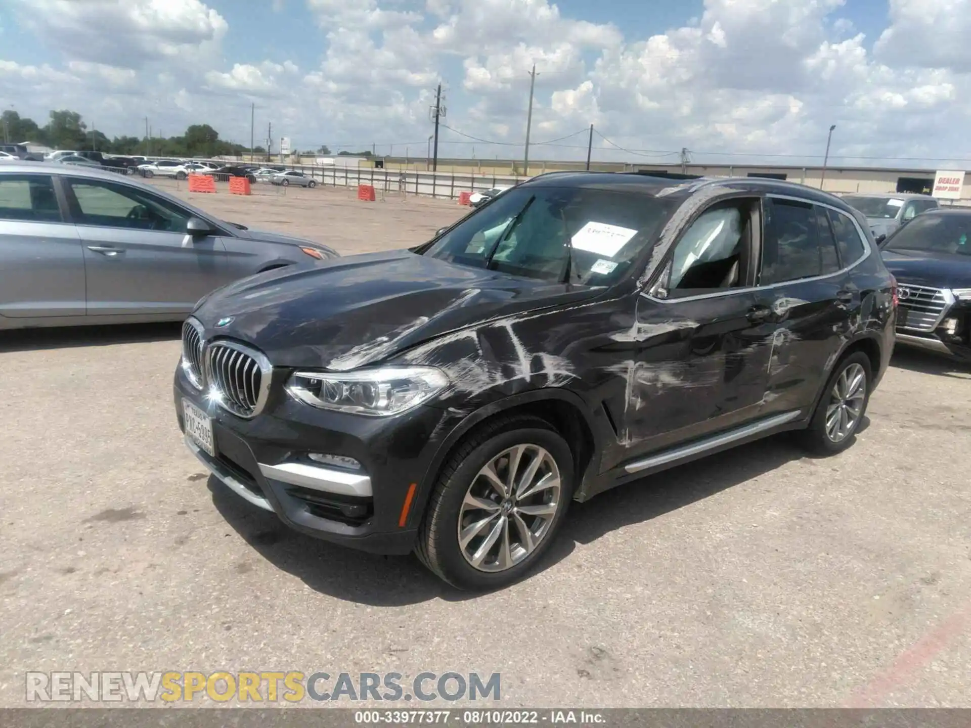 2 Photograph of a damaged car 5UXTR7C51KLF26224 BMW X3 2019