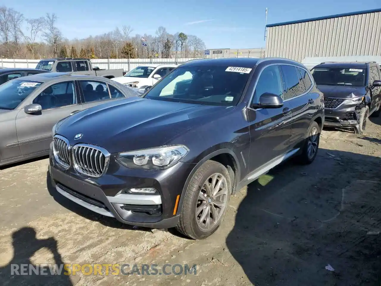 1 Photograph of a damaged car 5UXTR7C51KLF30807 BMW X3 2019