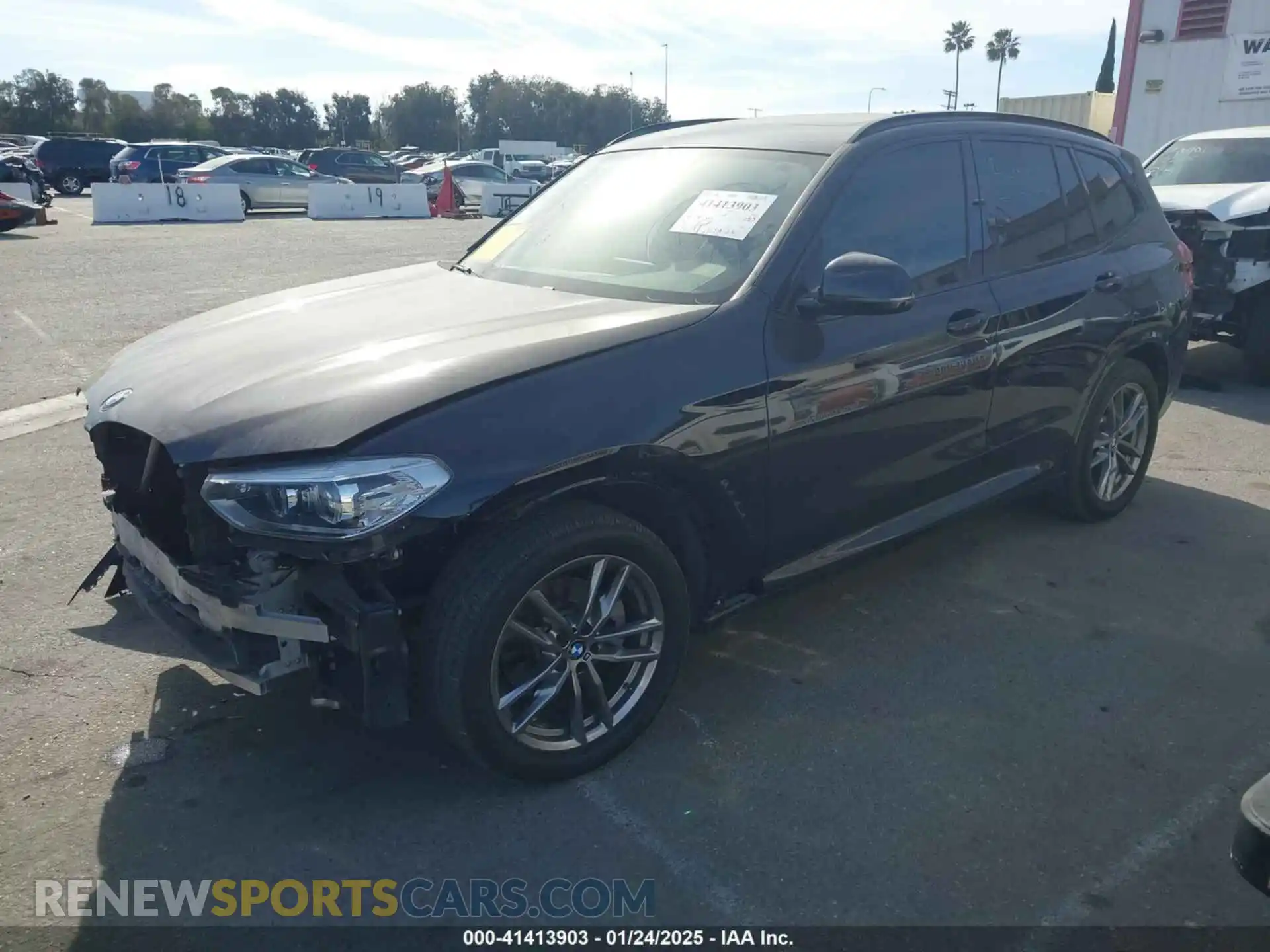 2 Photograph of a damaged car 5UXTR7C51KLF32279 BMW X3 2019
