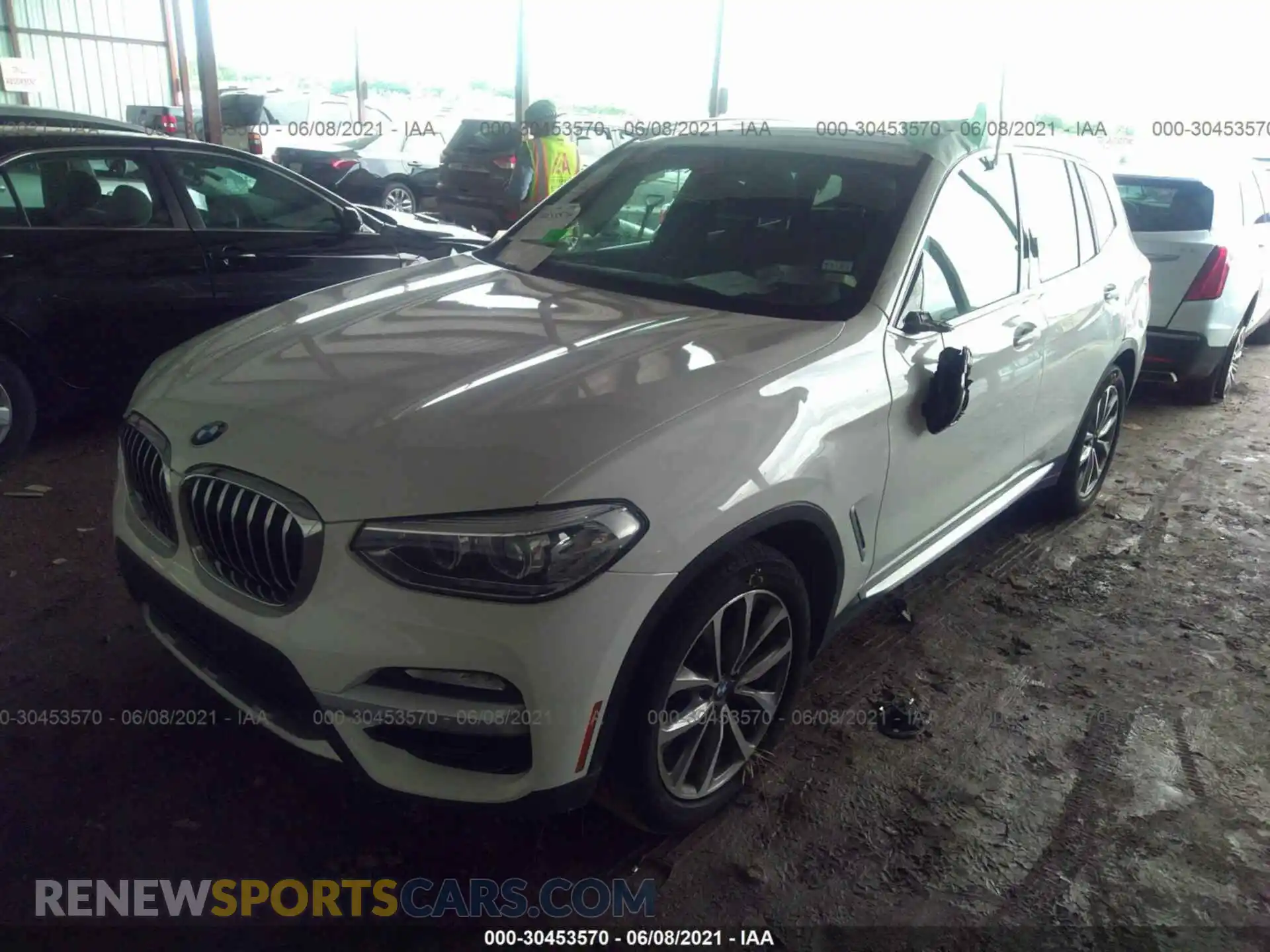 2 Photograph of a damaged car 5UXTR7C51KLF36882 BMW X3 2019