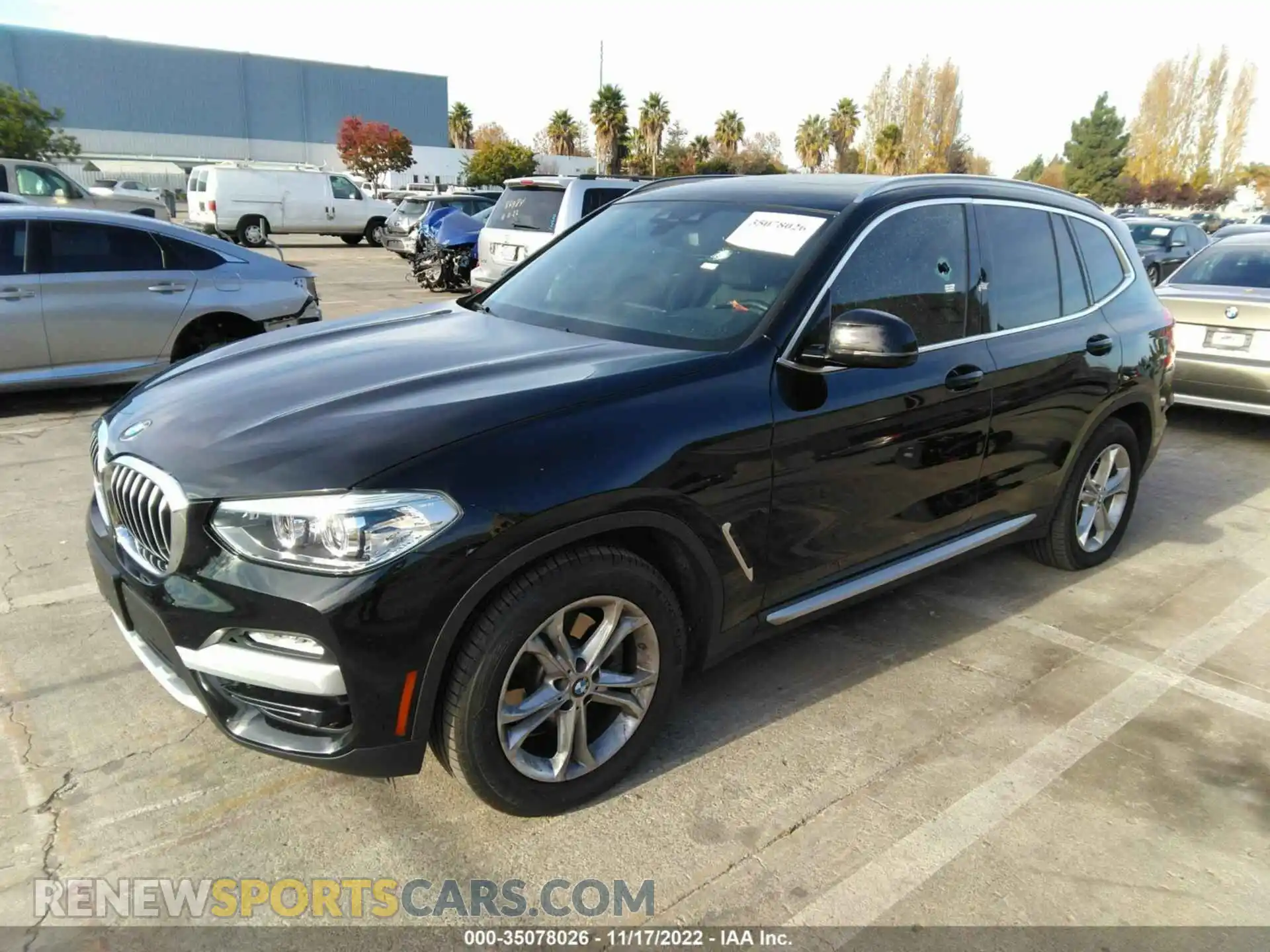 2 Фотография поврежденного автомобиля 5UXTR7C51KLR39483 BMW X3 2019