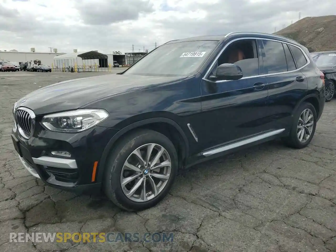 1 Photograph of a damaged car 5UXTR7C51KLR52430 BMW X3 2019