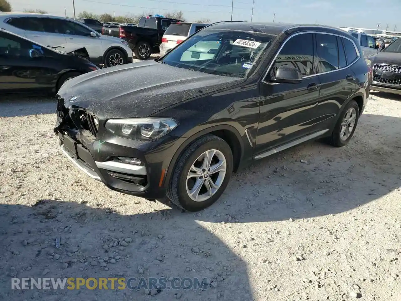 1 Photograph of a damaged car 5UXTR7C52KLE94593 BMW X3 2019