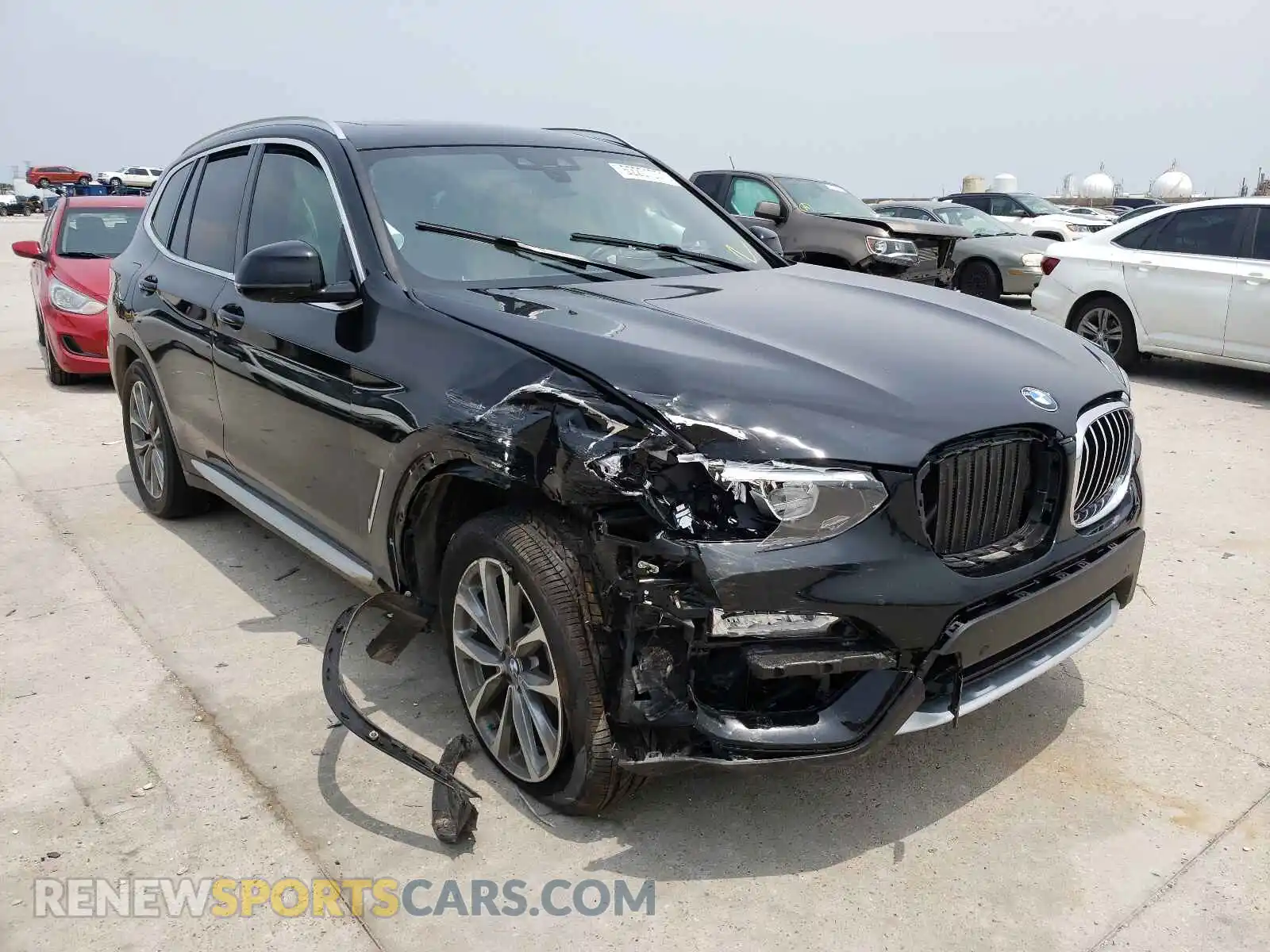 1 fotografías del automóvil dañado 5UXTR7C52KLE97316 BMW X3 2019