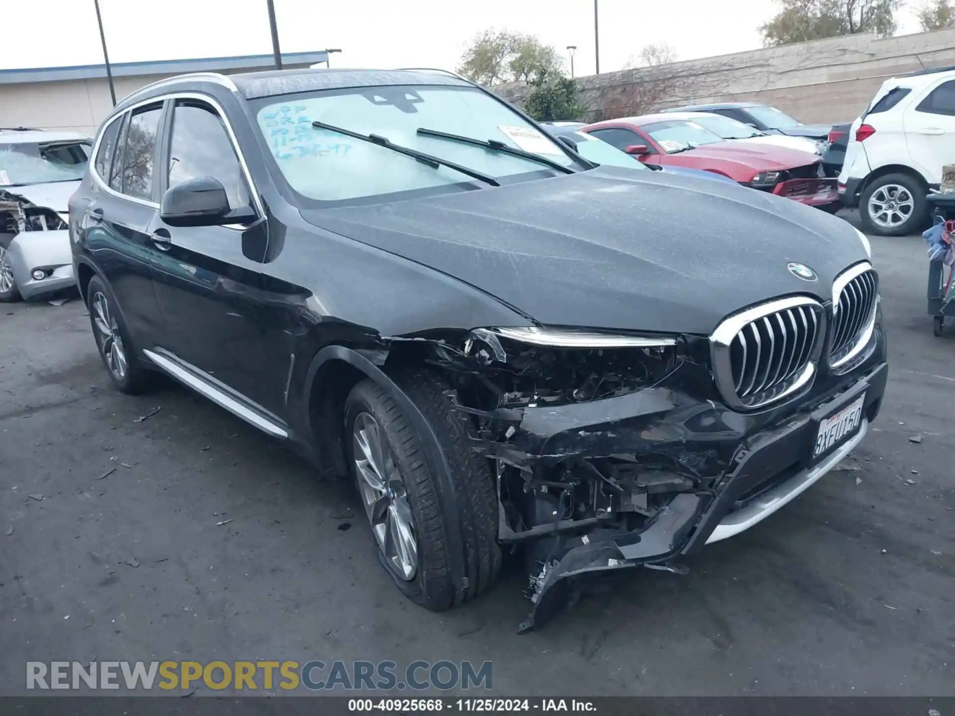 1 Фотография поврежденного автомобиля 5UXTR7C52KLE98918 BMW X3 2019