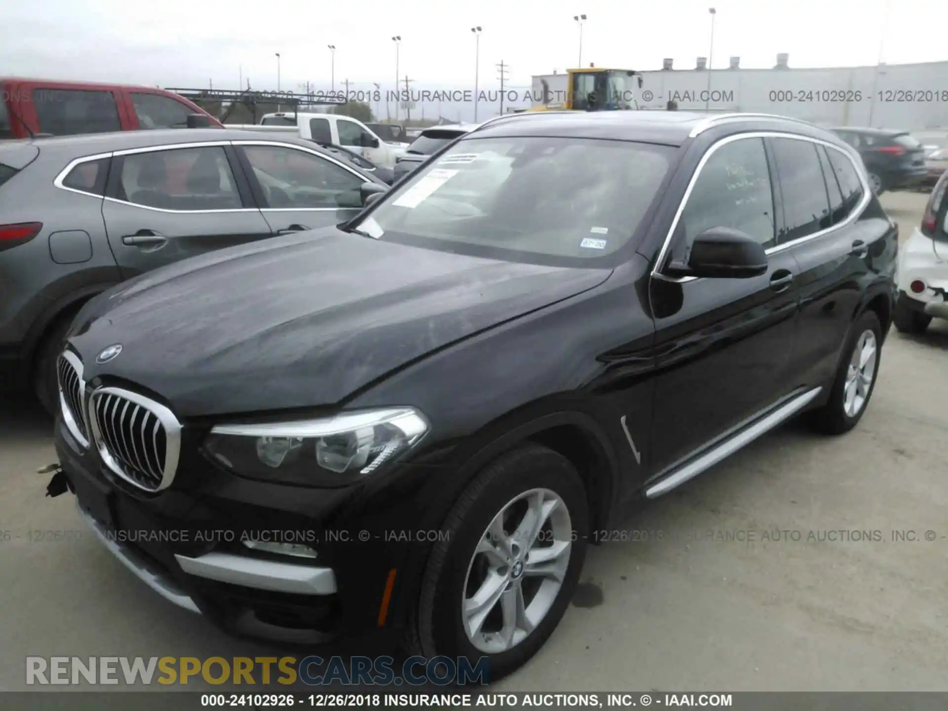 2 Photograph of a damaged car 5UXTR7C52KLF24742 Bmw X3 2019