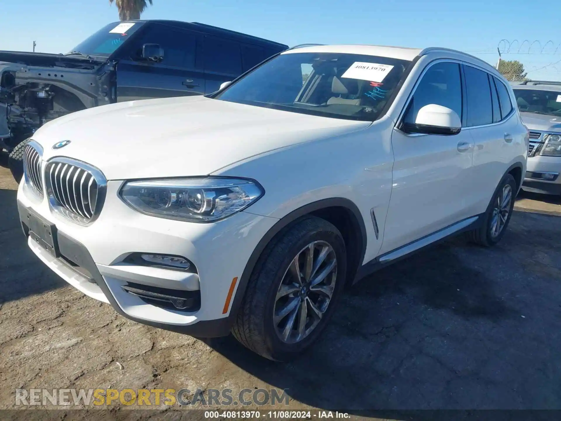 2 Photograph of a damaged car 5UXTR7C52KLF32825 BMW X3 2019