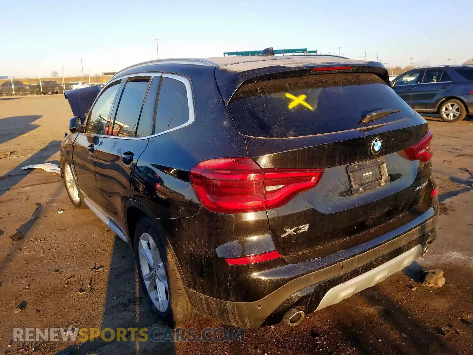 3 Photograph of a damaged car 5UXTR7C52KLR43736 BMW X3 2019