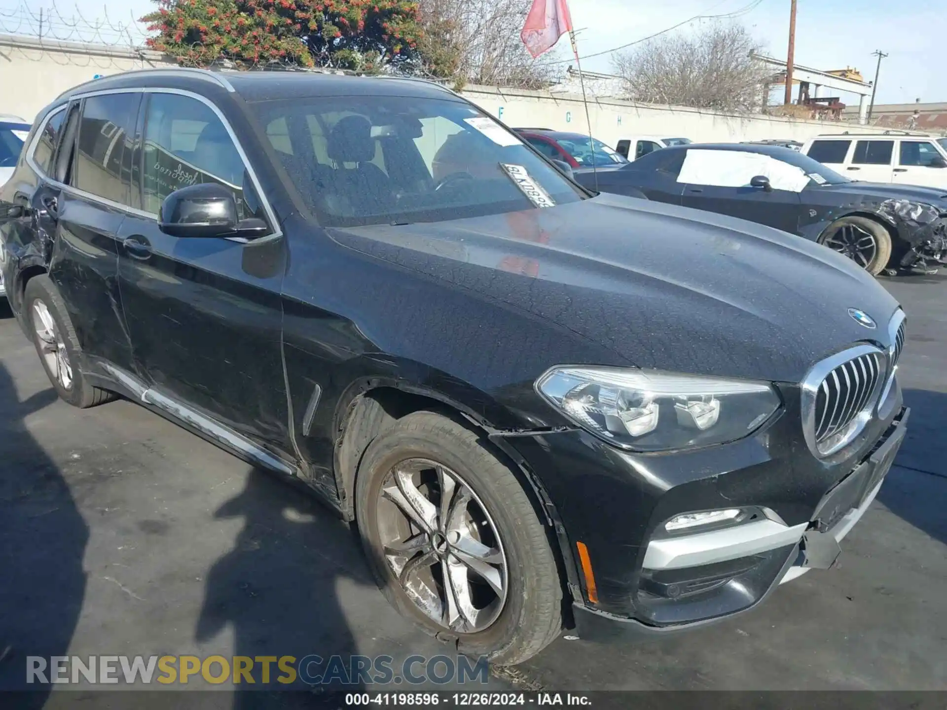 1 Photograph of a damaged car 5UXTR7C52KLR50959 BMW X3 2019