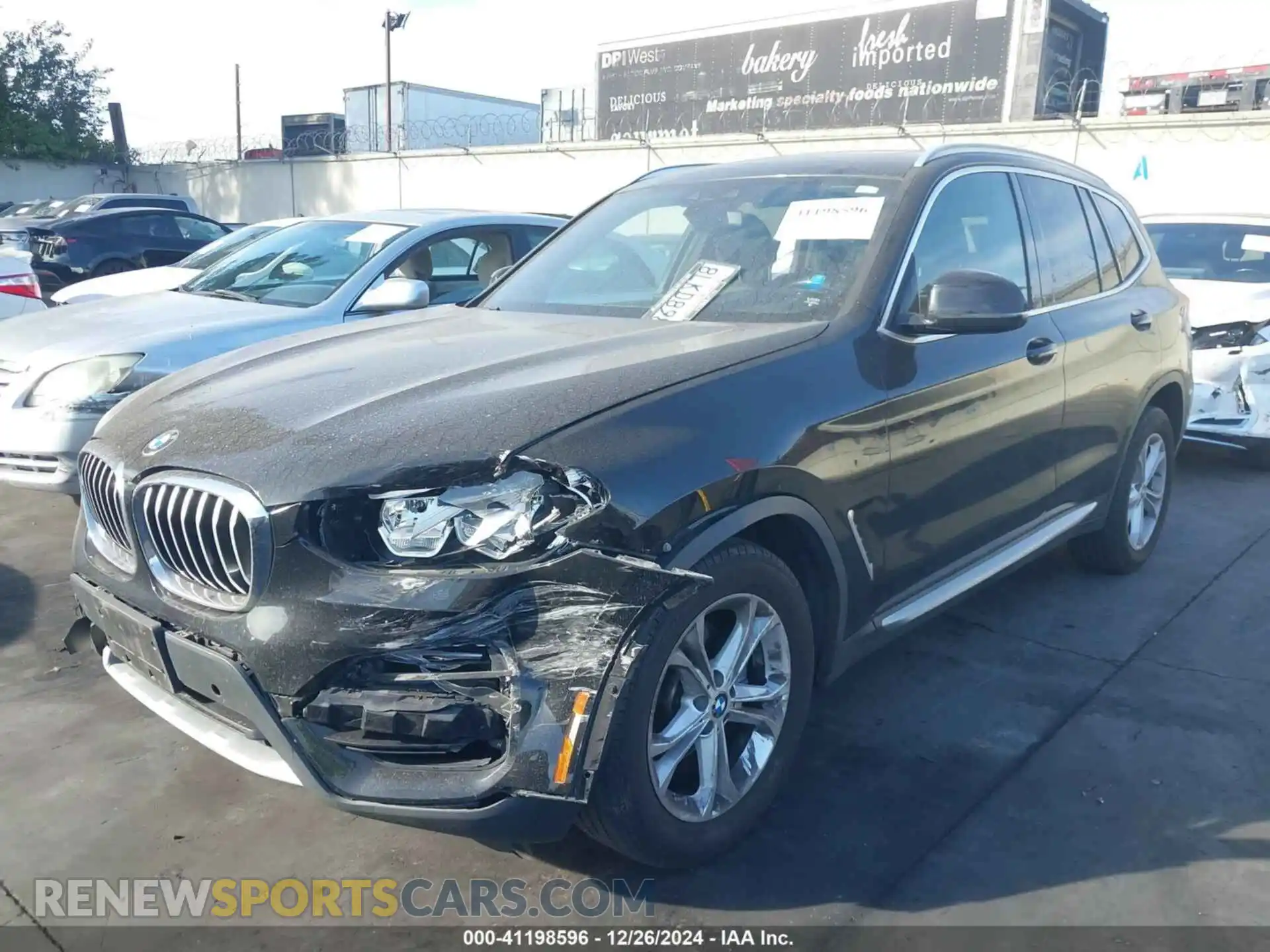 2 Photograph of a damaged car 5UXTR7C52KLR50959 BMW X3 2019