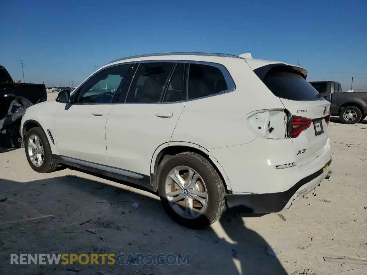 2 Photograph of a damaged car 5UXTR7C52KLR53344 BMW X3 2019