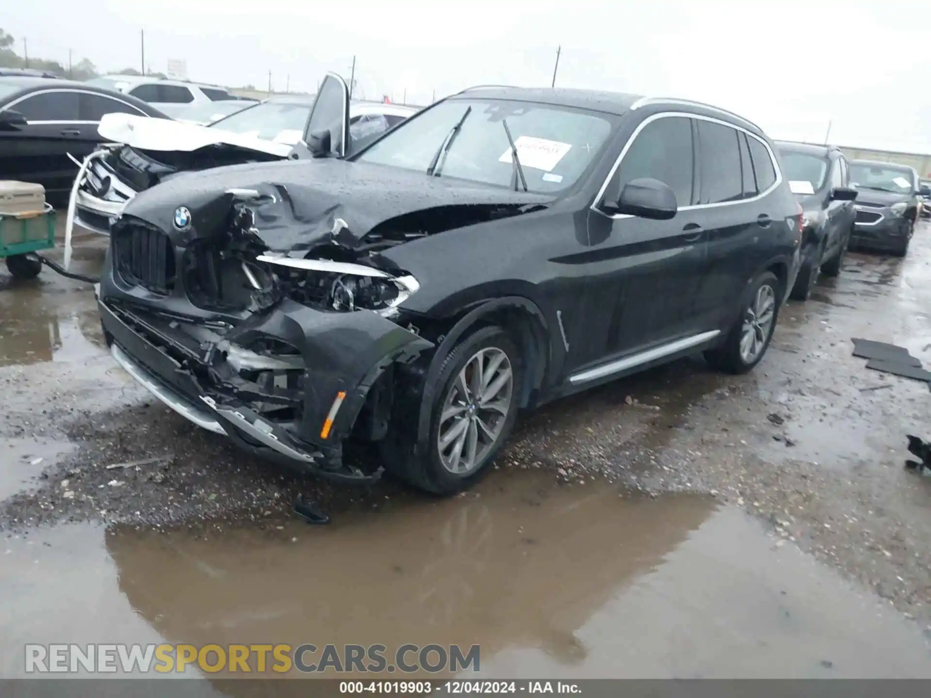 2 Photograph of a damaged car 5UXTR7C53KLA48548 BMW X3 2019